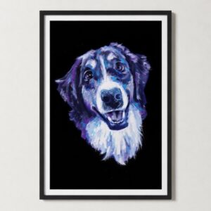 pop color portrait